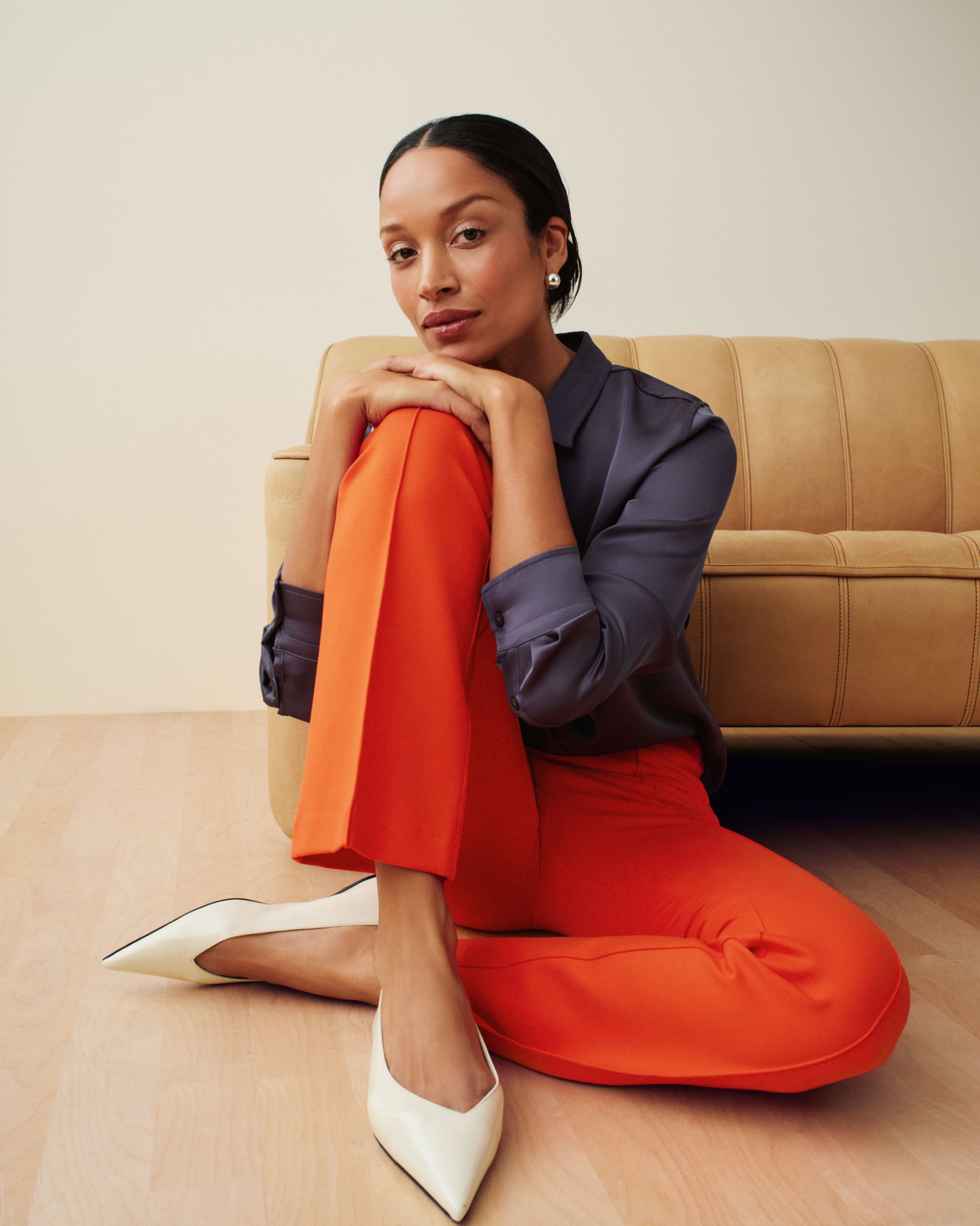 SPANXsupersmooth? PerfectFit Ponte Kick Flare Pant with Pintuck | Poppy - Image 2