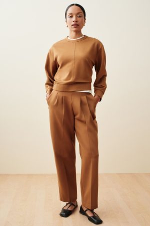 SPANX? Ponte Pleated Tapered Pant | Maplewood