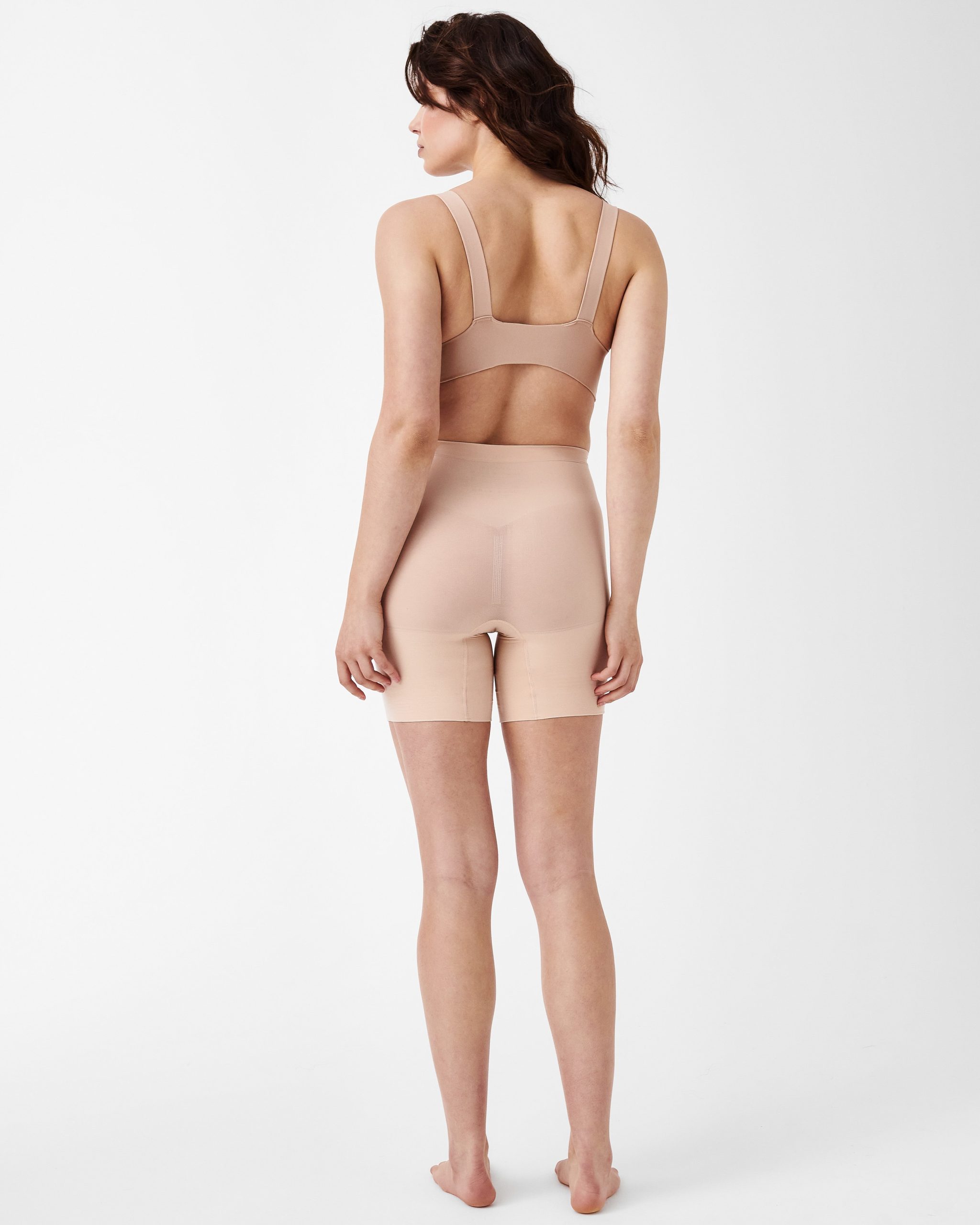 SPANXsculpt? Seamless Power Mid-Thigh Short | Soft Nude - Image 3