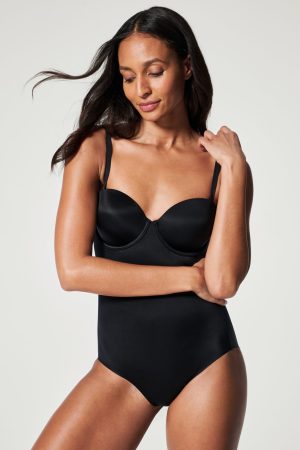 SPANXshape? Suit Your Fancy Strapless Cupped Brief Bodysuit