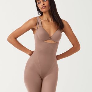 SPANXshape?  Invisible Open-Bust Mid-Thigh Bodysuit