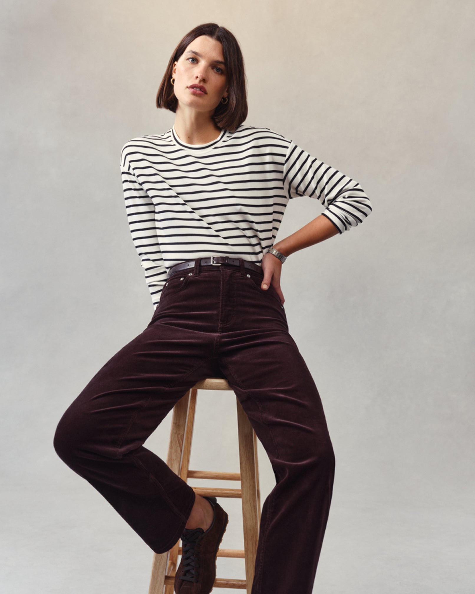 SPANXshape? Authentic 360 Corduroy 90s Straight Leg