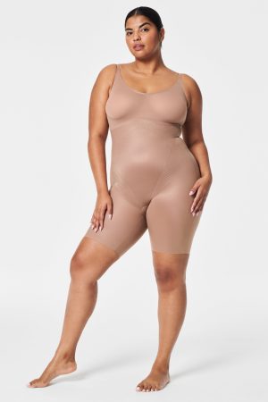 SPANXshape? Invisible Mid-Thigh Bodysuit | Cafe Au Lait