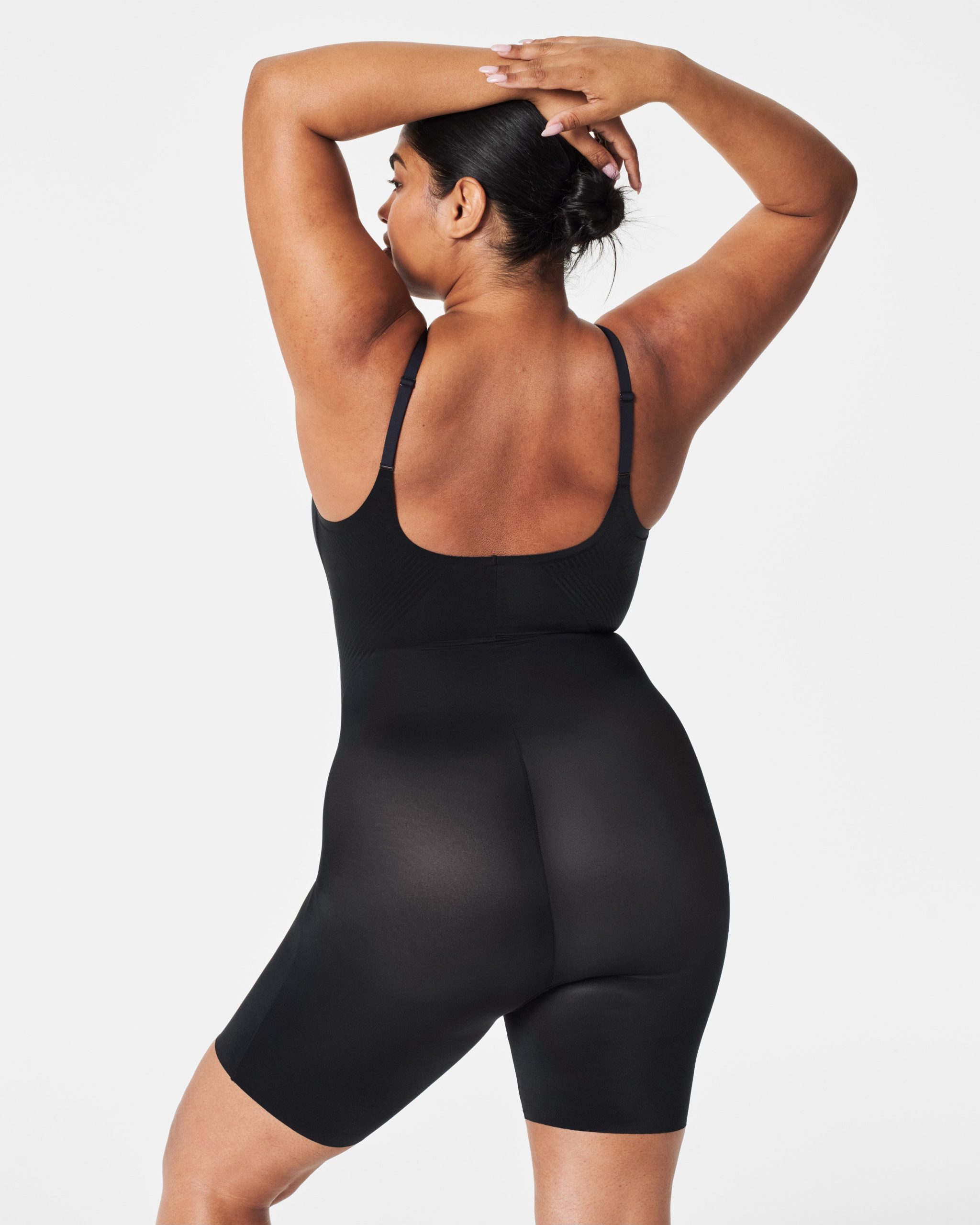 SPANXshape? Invisible Mid-Thigh Bodysuit | Very Black - Image 5