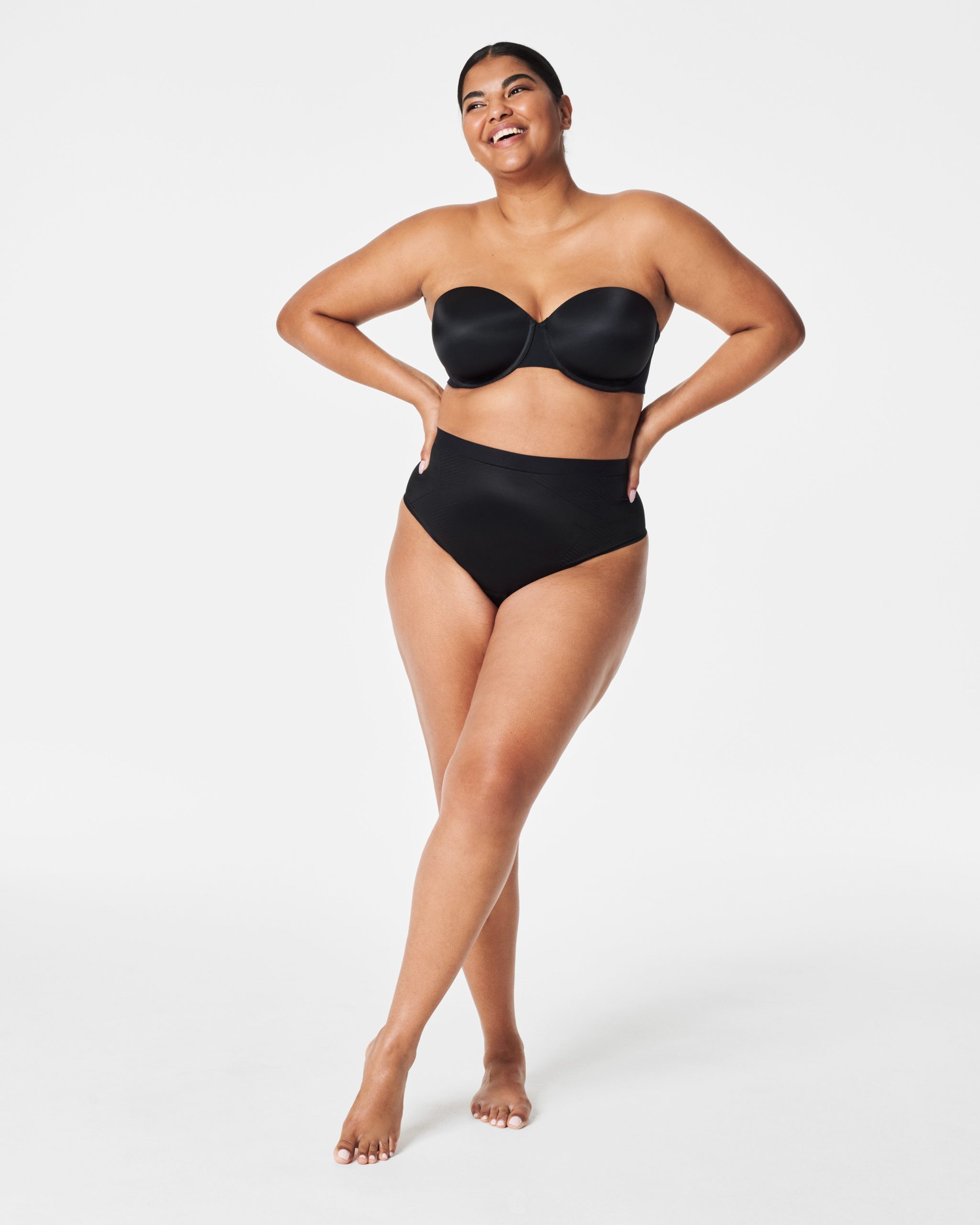 SPANXshape? Invisible Thong | Very Black