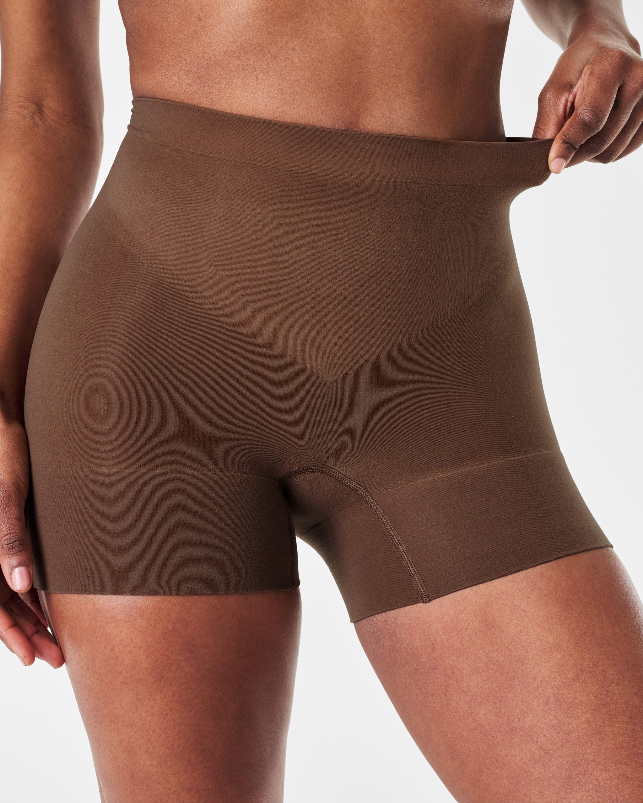 SPANXsculpt? Seamless Power Shorty | Chestnut Brown - Image 2