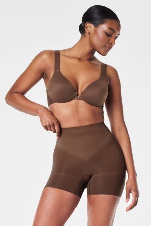 SPANXsculpt? Seamless Power Shorty | Chestnut Brown