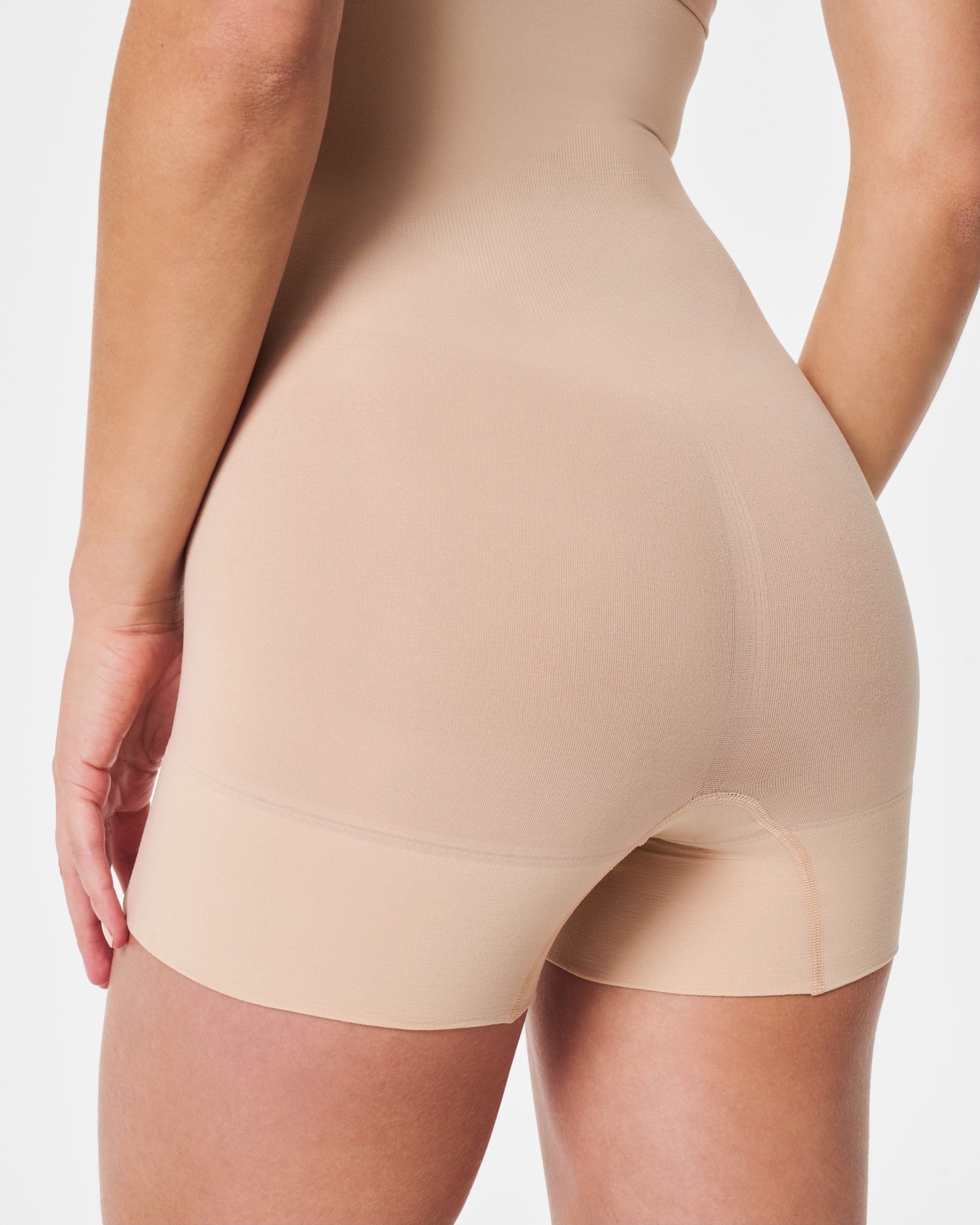SPANXsculpt? Seamless Power High-Waisted Shorty | Soft Nude - Image 3