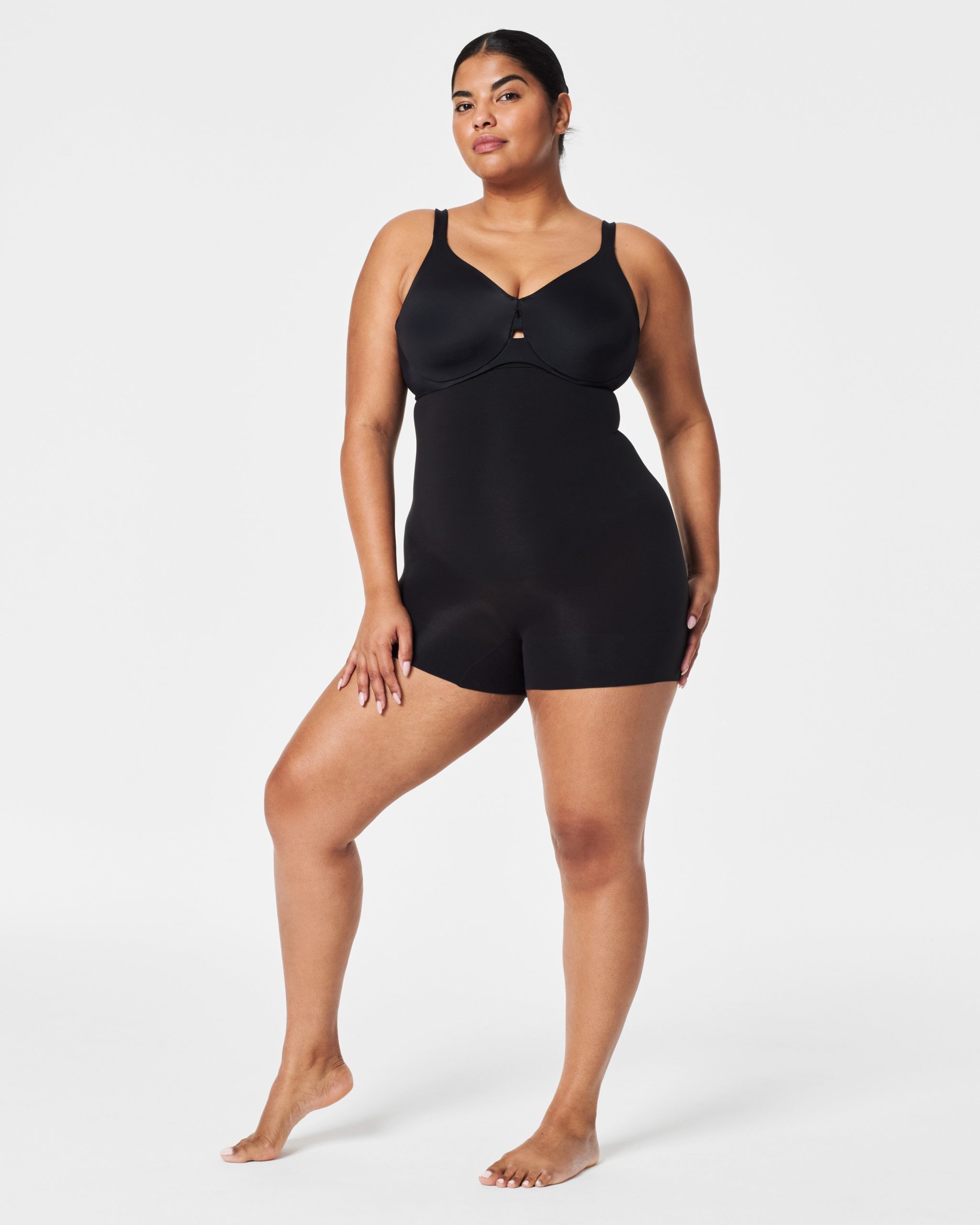 SPANXsculpt? Seamless Power High-Waisted Shorty | Very Black - Image 4