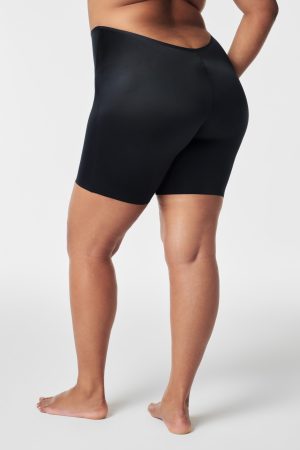 SPANXshape? Suit Your Fancy Low-Back Mid-Thigh Short | Very Black