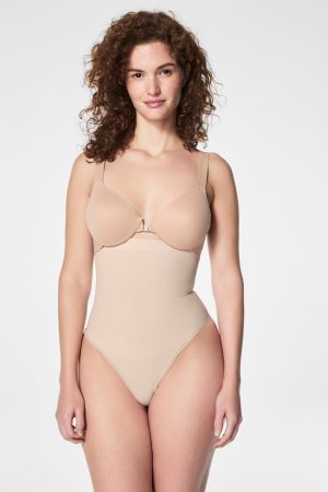 SPANXsculpt? Seamless Power High-Waisted Thong | Soft Nude