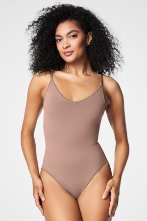 SPANXsculpt? Seamless Power Thong Bodysuit | Cafe Au Lait