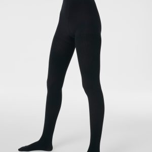 SPANXshape?  Rib Knit Shorty Tights | Very Black