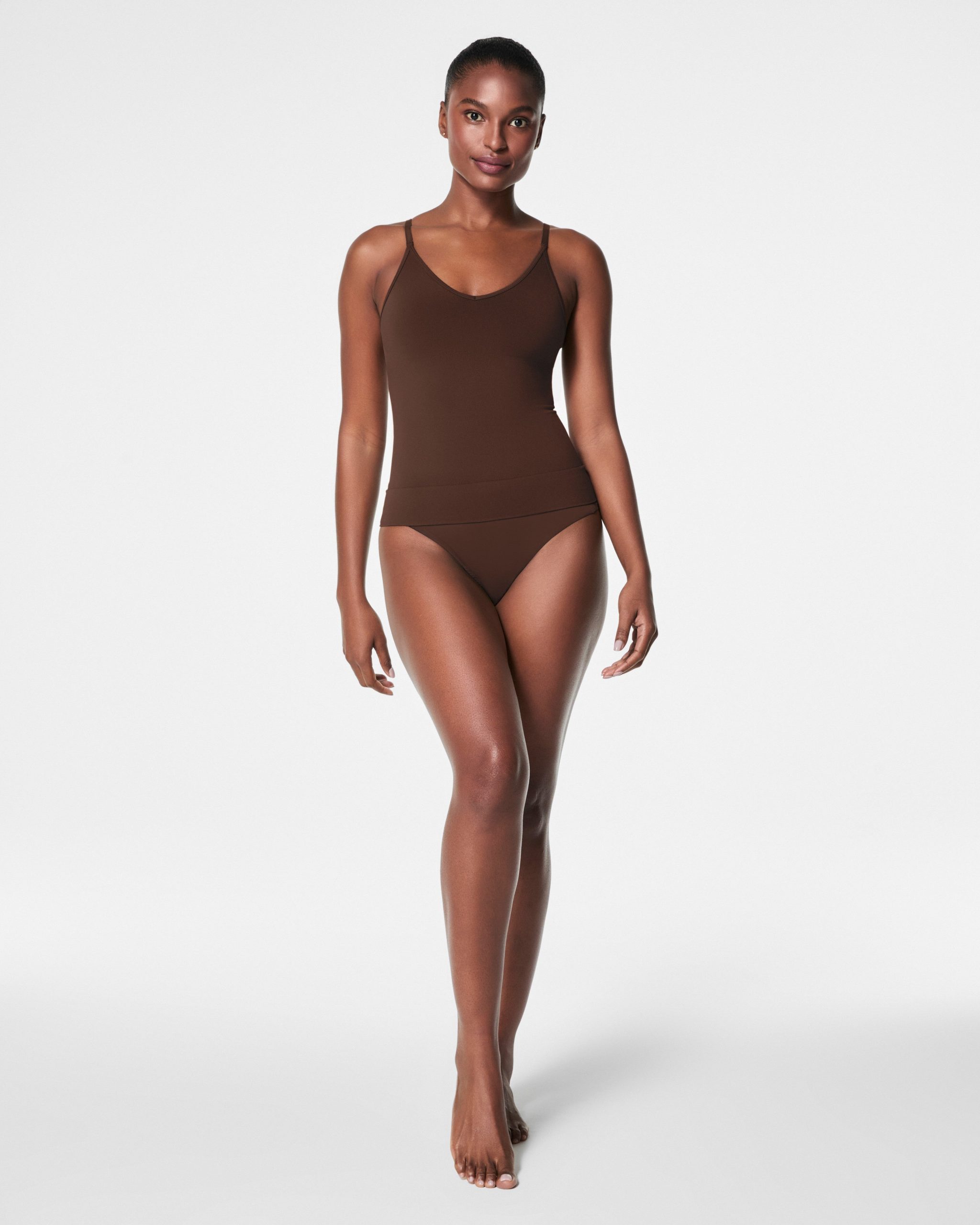 SPANXsculpt? Seamless Power Cami | Chestnut Brown - Image 3