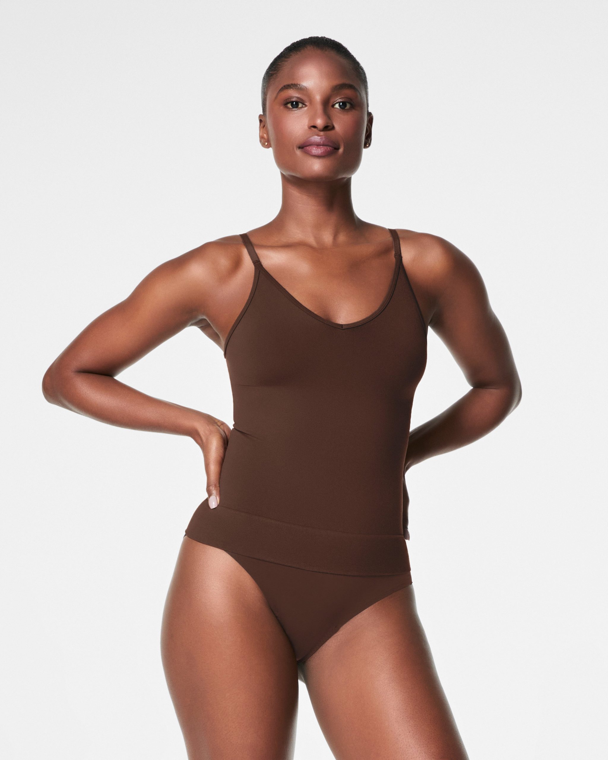 SPANXsculpt? Seamless Power Cami | Chestnut Brown - Image 5