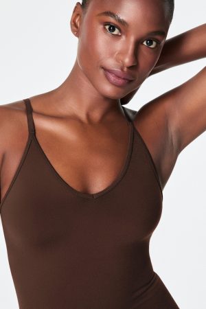 SPANXsculpt? Seamless Power Cami | Chestnut Brown