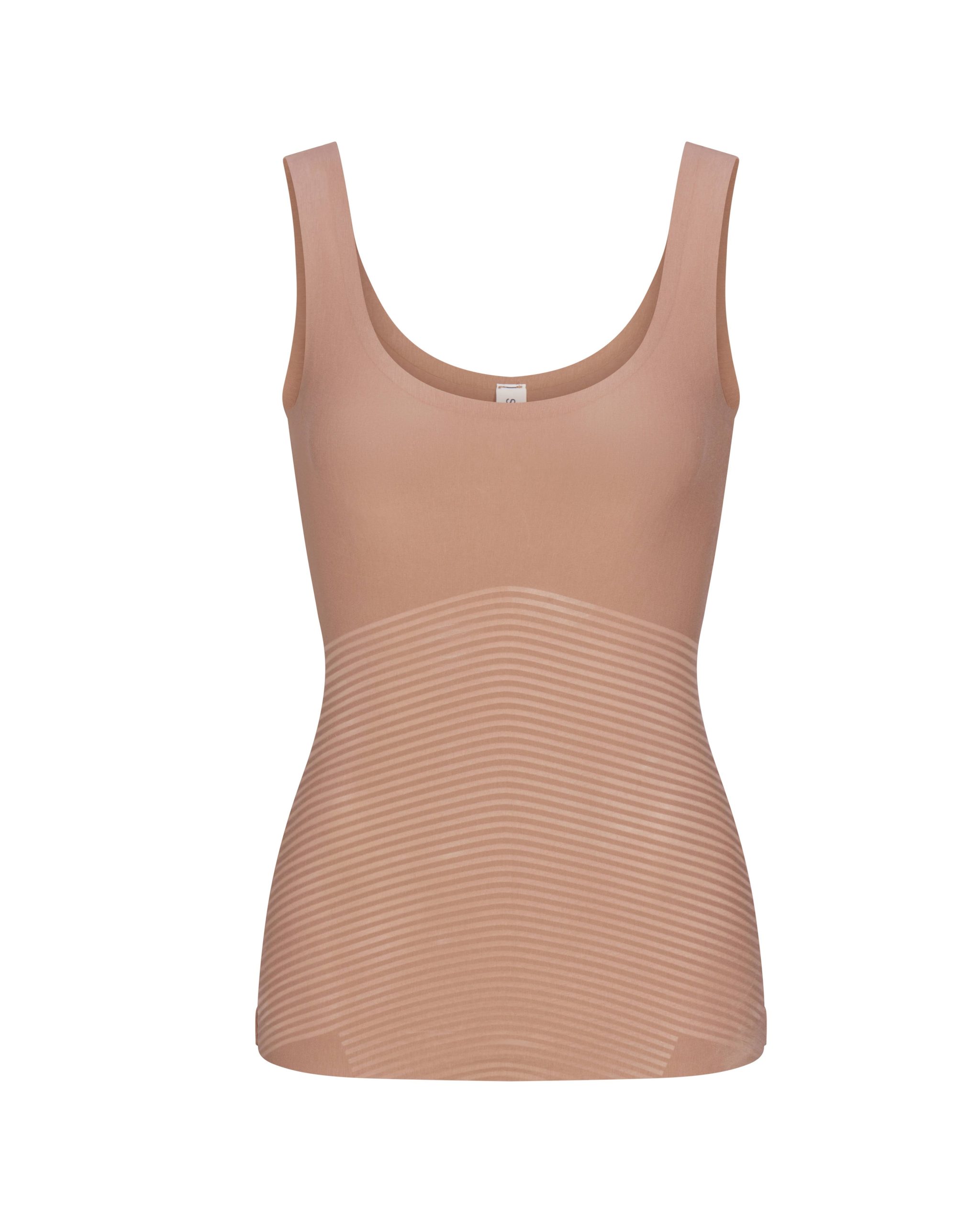 SPANXshape? Invisible Supima? Cotton Tank | Cafe Au Lait - Image 4