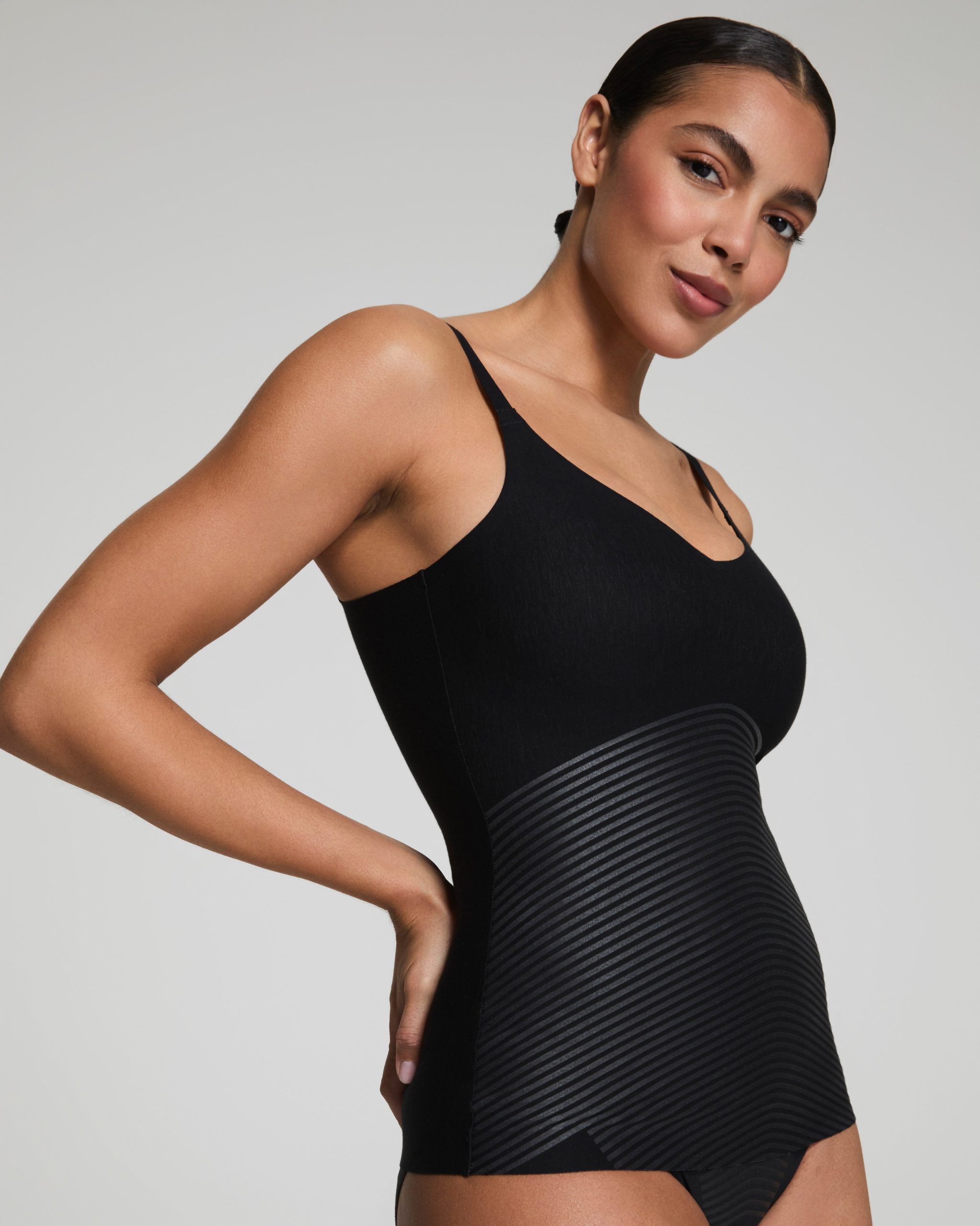 SPANXshape? Invisible Supima? Cotton Cami | Very Black - Image 2