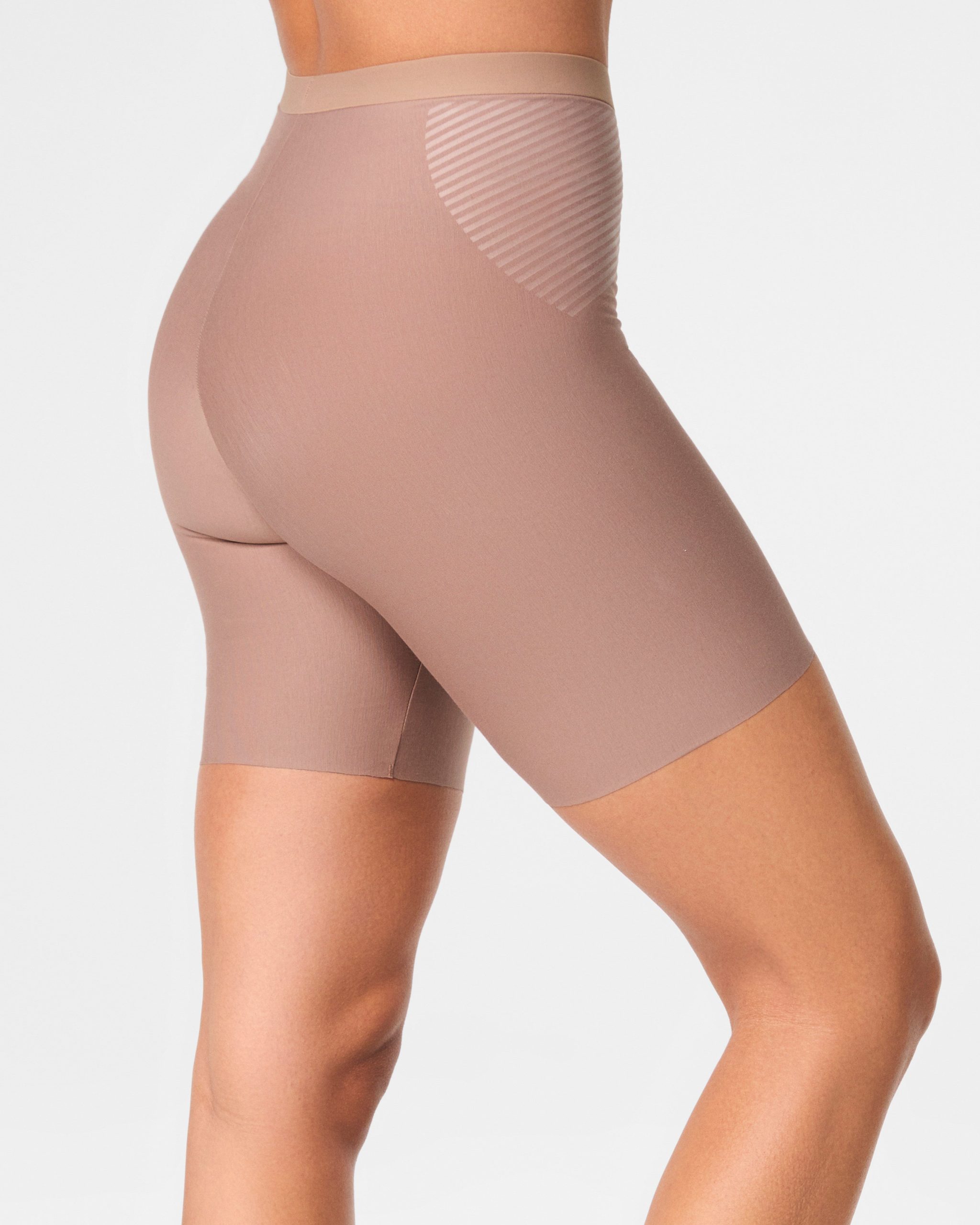 SPANXshape? Invisible Supima? Cotton Mid-Thigh Short | Cafe Au Lait - Image 2