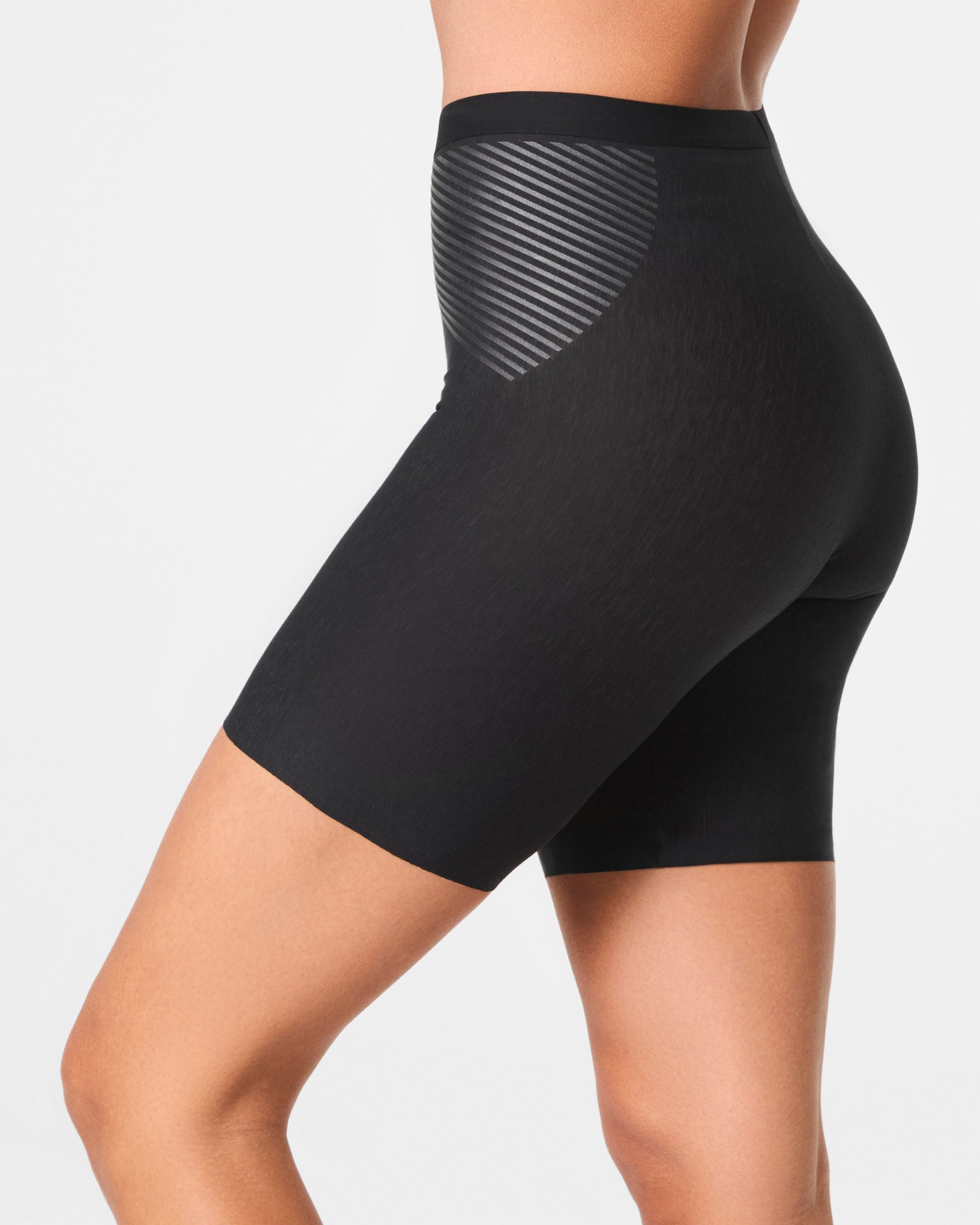 SPANXshape? Invisible Supima? Cotton Mid-Thigh Short | Very Black - Image 2