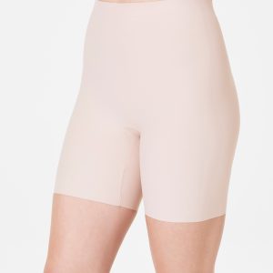 SPANXsupersmooth?  Essential Mid-Thigh Short | Champagne Beige
