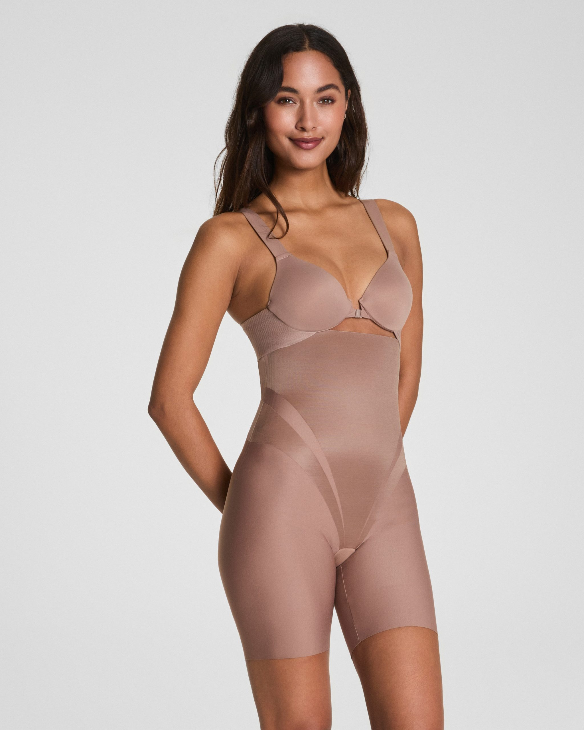 SPANXsupersculpt? Transform High-Waisted Mid-Thigh Short | Cafe Au Lait