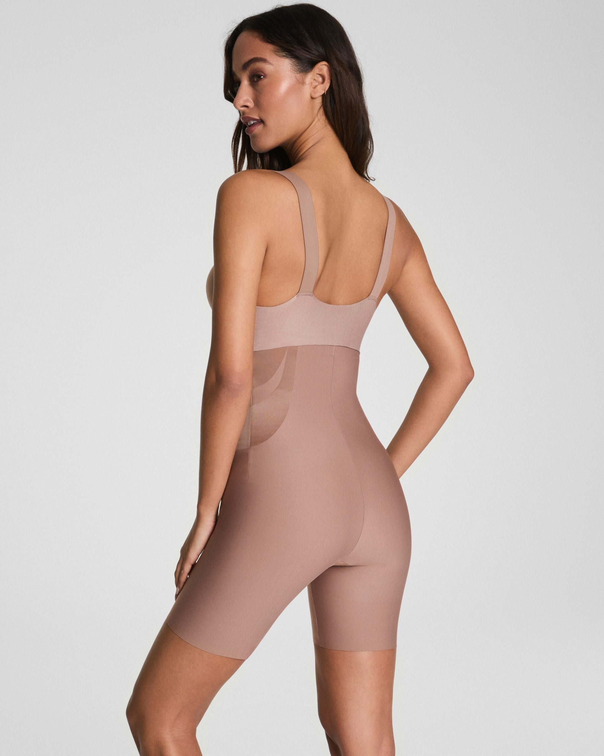 SPANXsupersculpt? Transform High-Waisted Mid-Thigh Short | Cafe Au Lait - Image 2