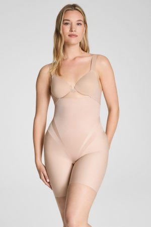SPANXsupersculpt? Transform High-Waisted Mid-Thigh Short | Champagne Beige
