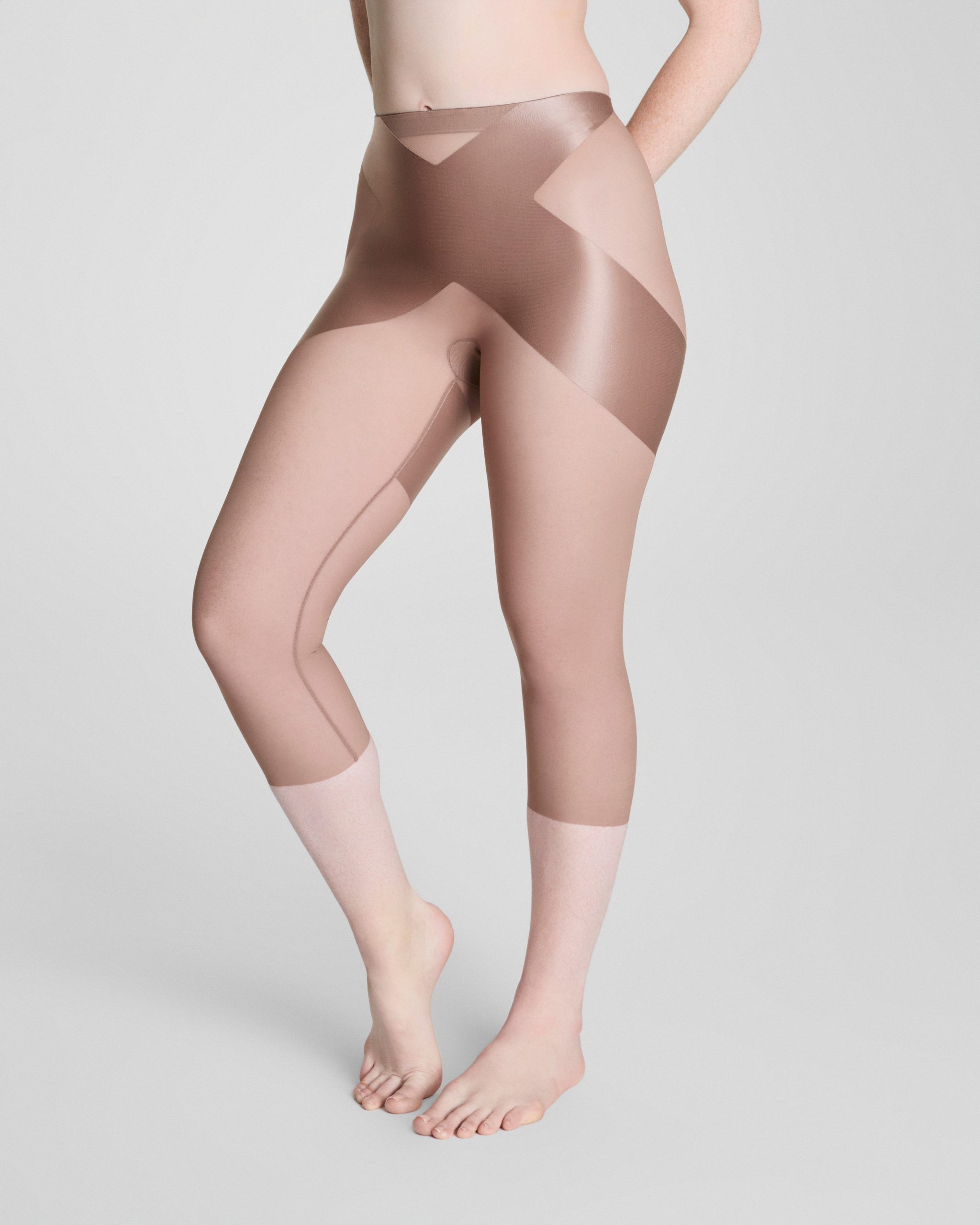 SPANXshape? Satin-X? Capri | Cafe Au Lait - Image 2