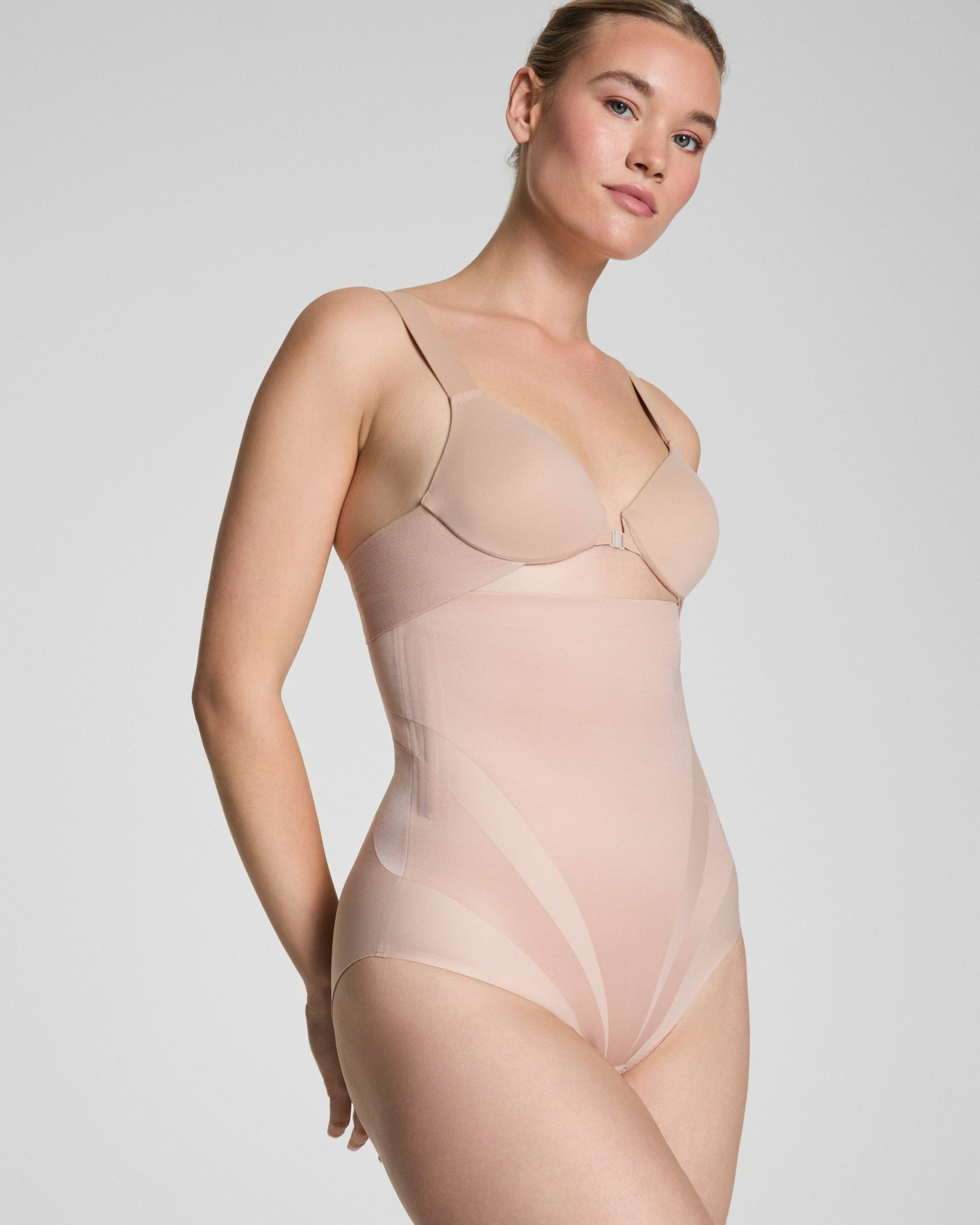 SPANXsupersculpt? Transform High-Waisted Brief | Champagne Beige - Image 3