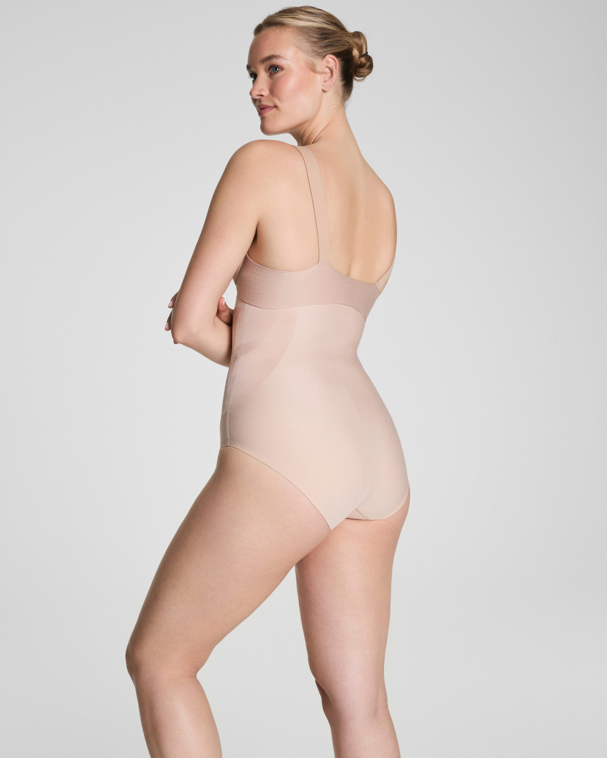 SPANXsupersculpt? Transform High-Waisted Brief | Champagne Beige - Image 2