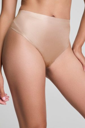 SPANXshape? LuxeShine Thong | Cafe Au Lait Shimmer