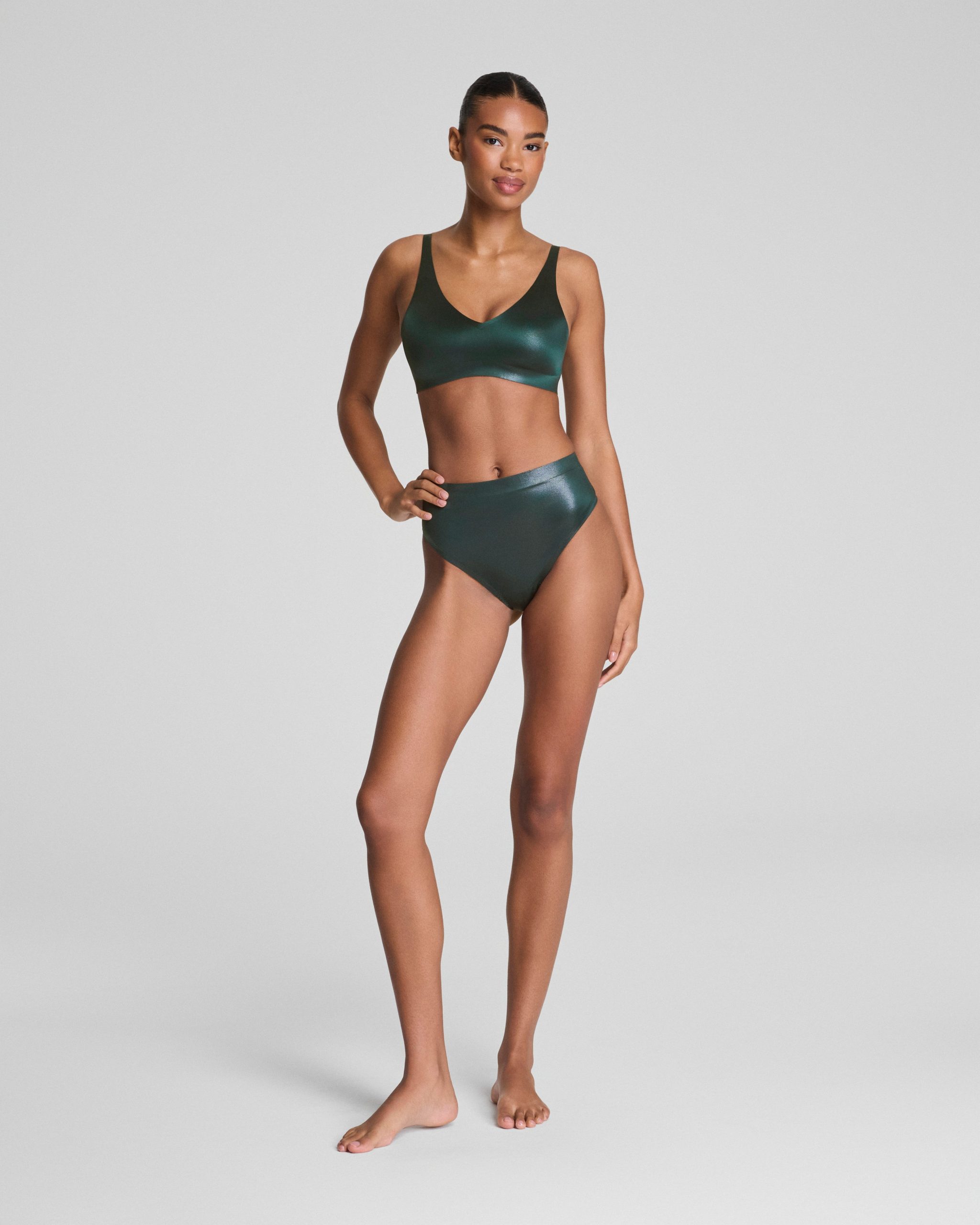 SPANXshape? LuxeShine Thong | Meridian Shimmer - Image 5