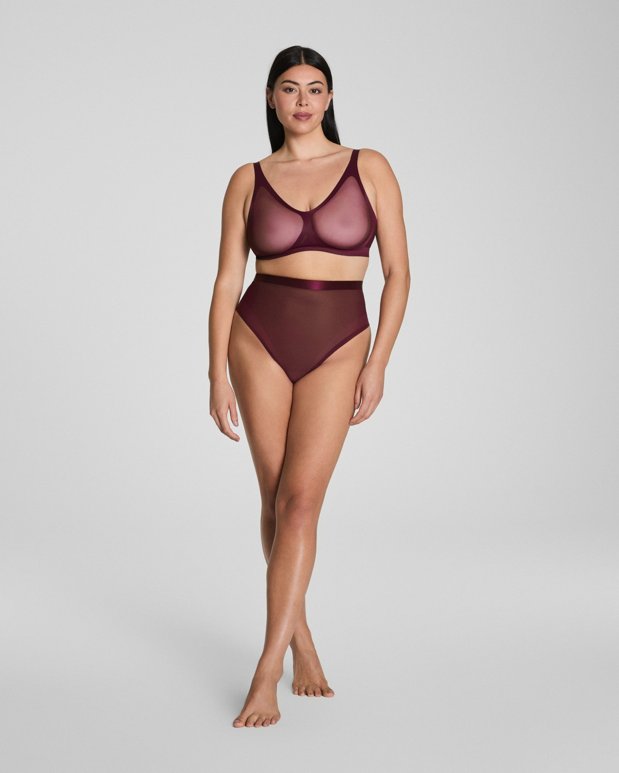 SPANXsupersmooth? SheerSense Thong | Plum Berry - Image 5
