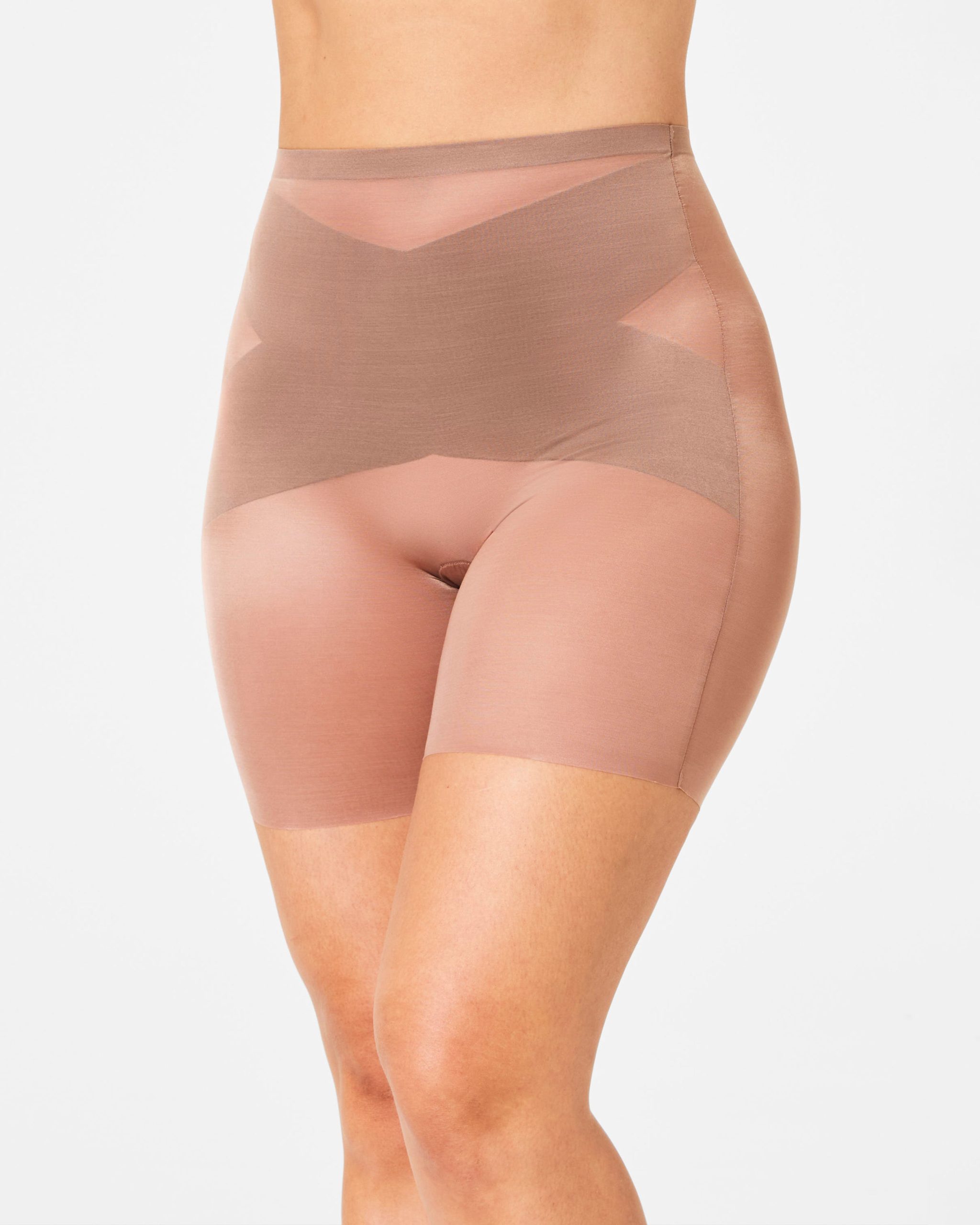 SPANXshape? Skinny Britches? Mid-Thigh Short | Champagne Beige - Image 3
