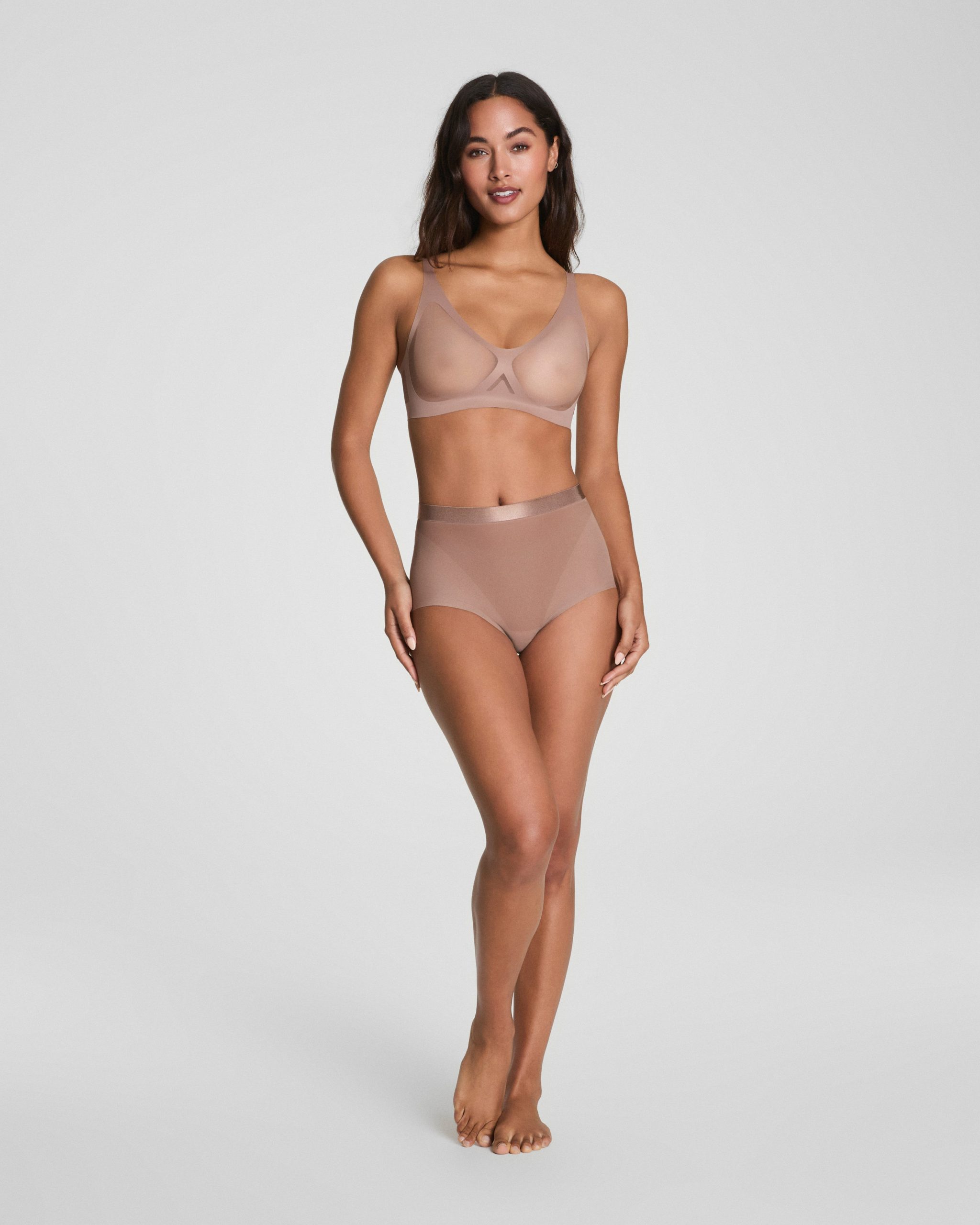 SPANXsupersmooth? SheerSense Cheeky Hipster | Cafe Au Lait - Image 5