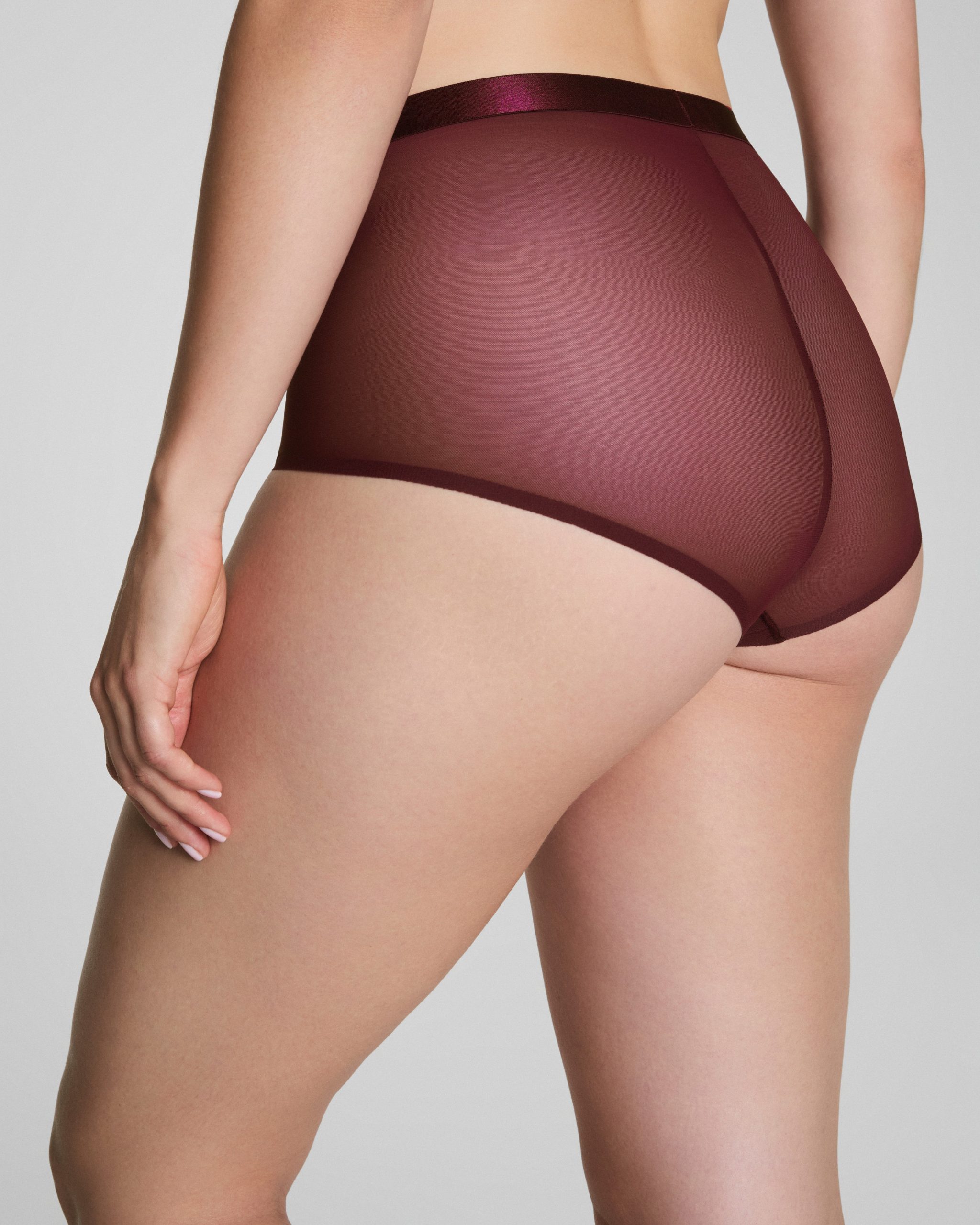 SPANXsupersmooth? SheerSense Cheeky Hipster | Plum Berry - Image 2
