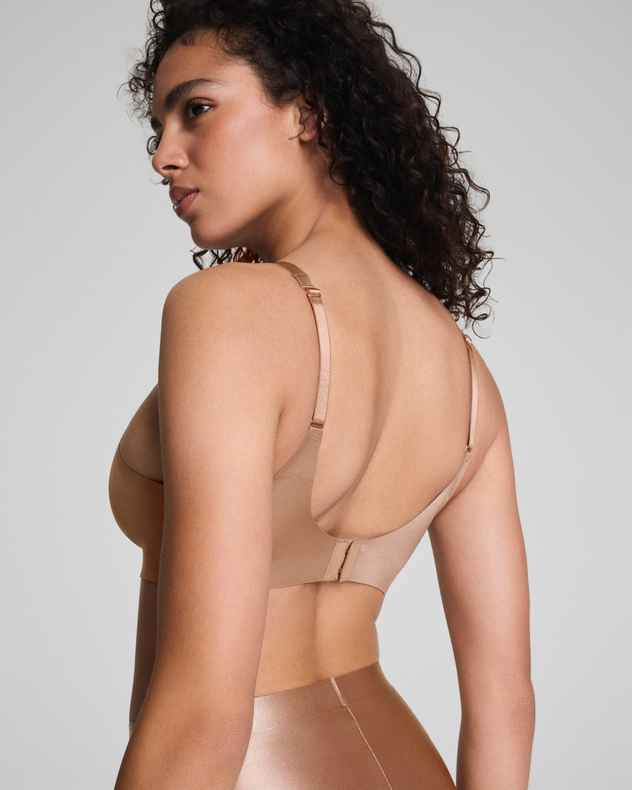 SPANXshape? LuxeShine Bralette | Cafe Au Lait Shimmer - Image 4