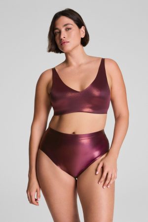 SPANXshape? LuxeShine Bralette | Plum Berry Shimmer