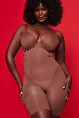 SPANXsculpt? GoFigure High-Waisted Mid-Thigh Short | Ganache