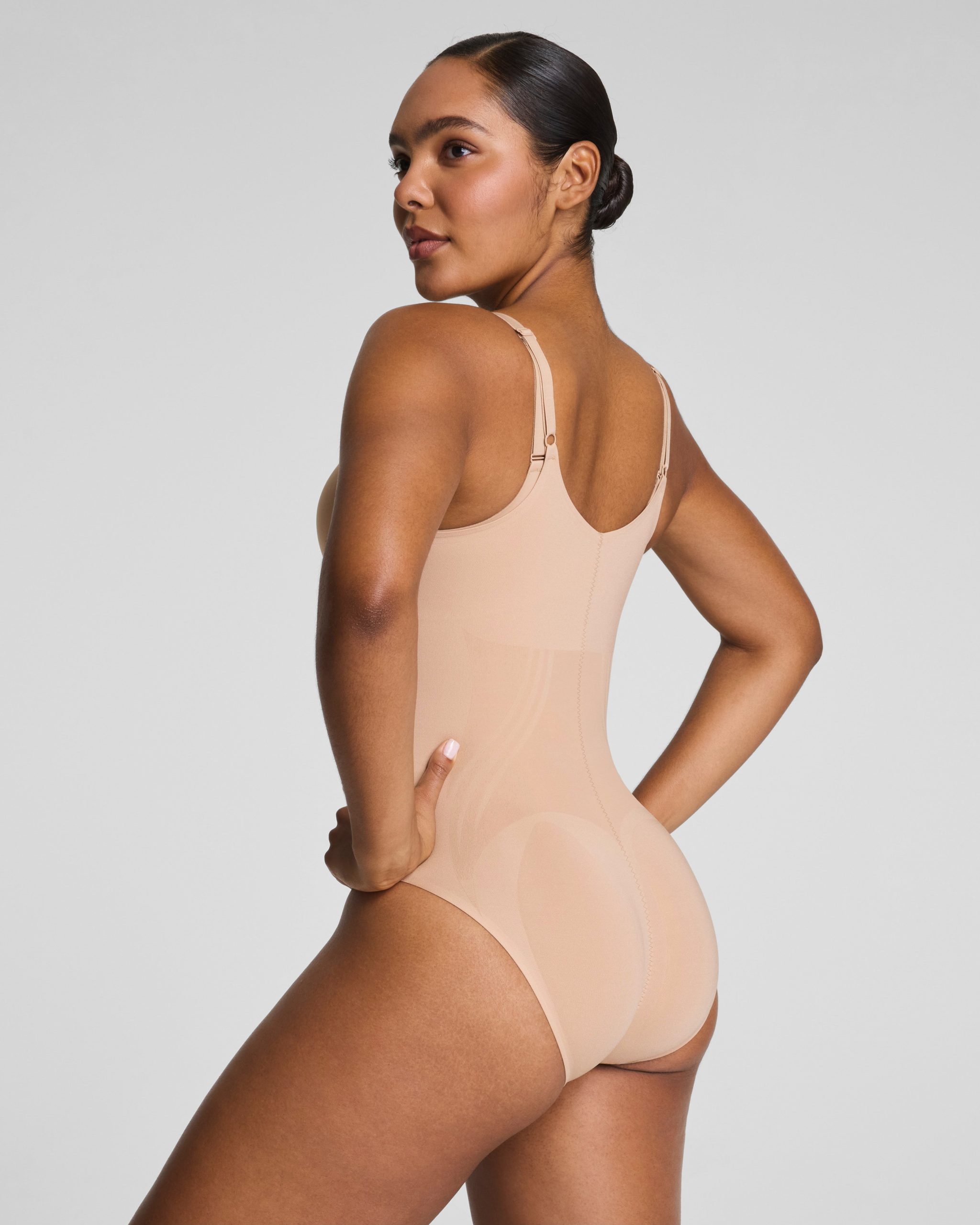 SPANXsculpt? GoFigure Open-Bust Bodysuit | Chai - Image 2