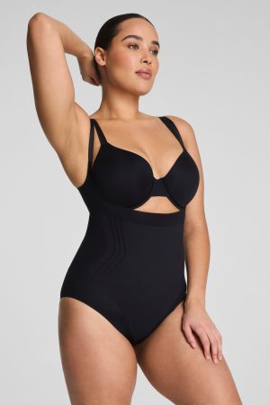 SPANXsculpt? GoFigure Open-Bust Bodysuit | Very Black