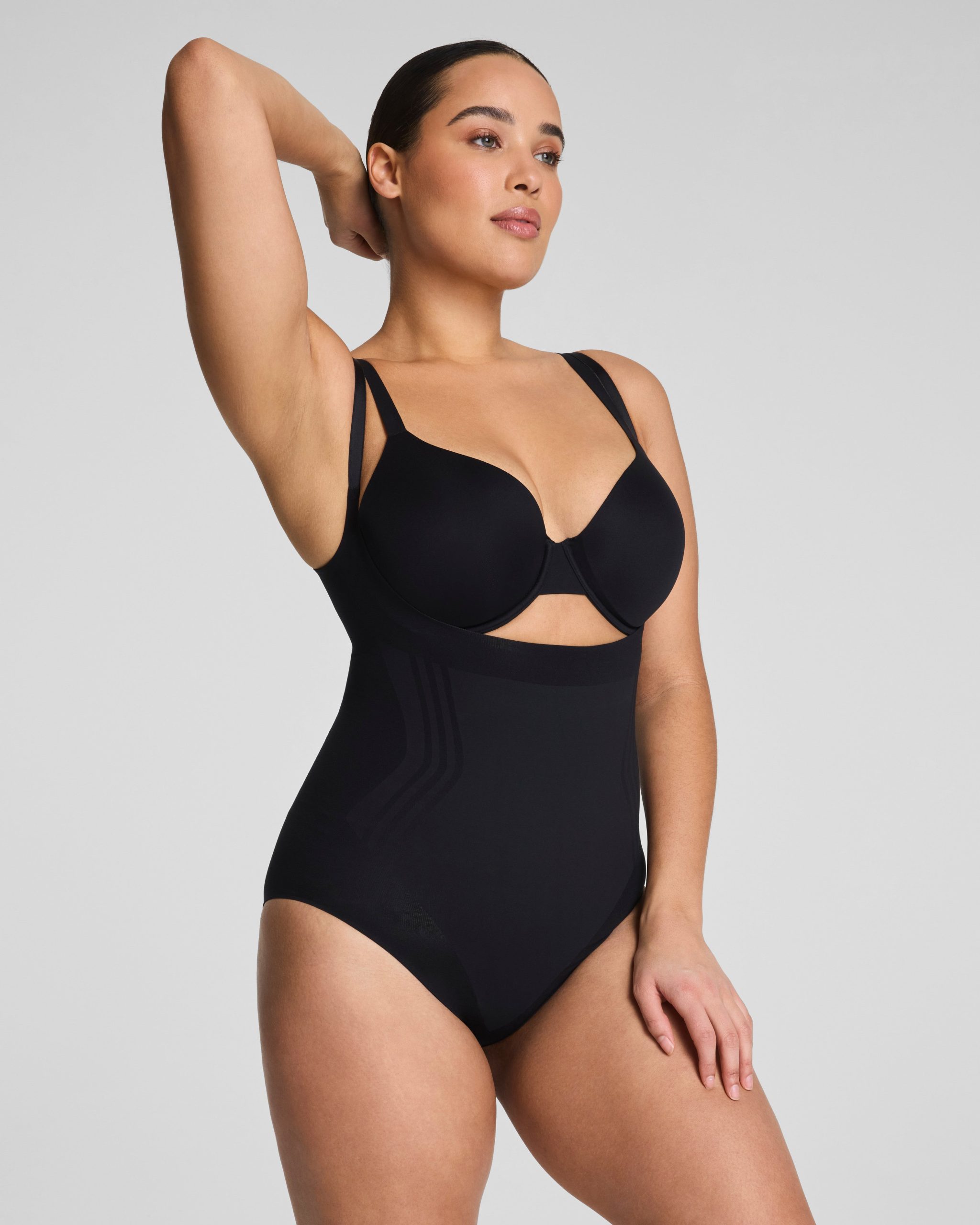 SPANXsculpt? GoFigure Open-Bust Bodysuit | Very Black