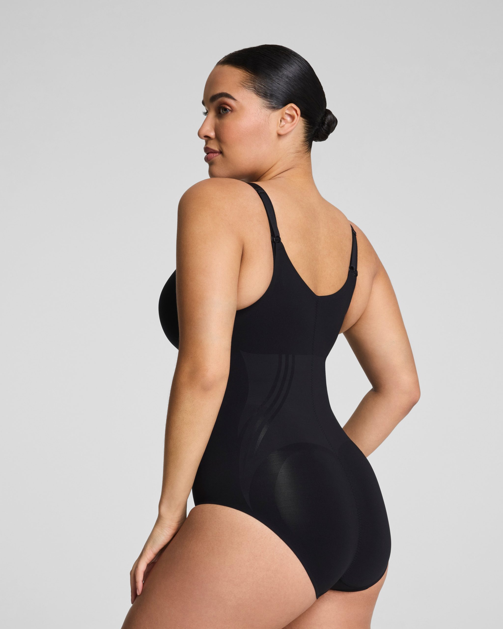 SPANXsculpt? GoFigure Open-Bust Bodysuit | Very Black - Image 2