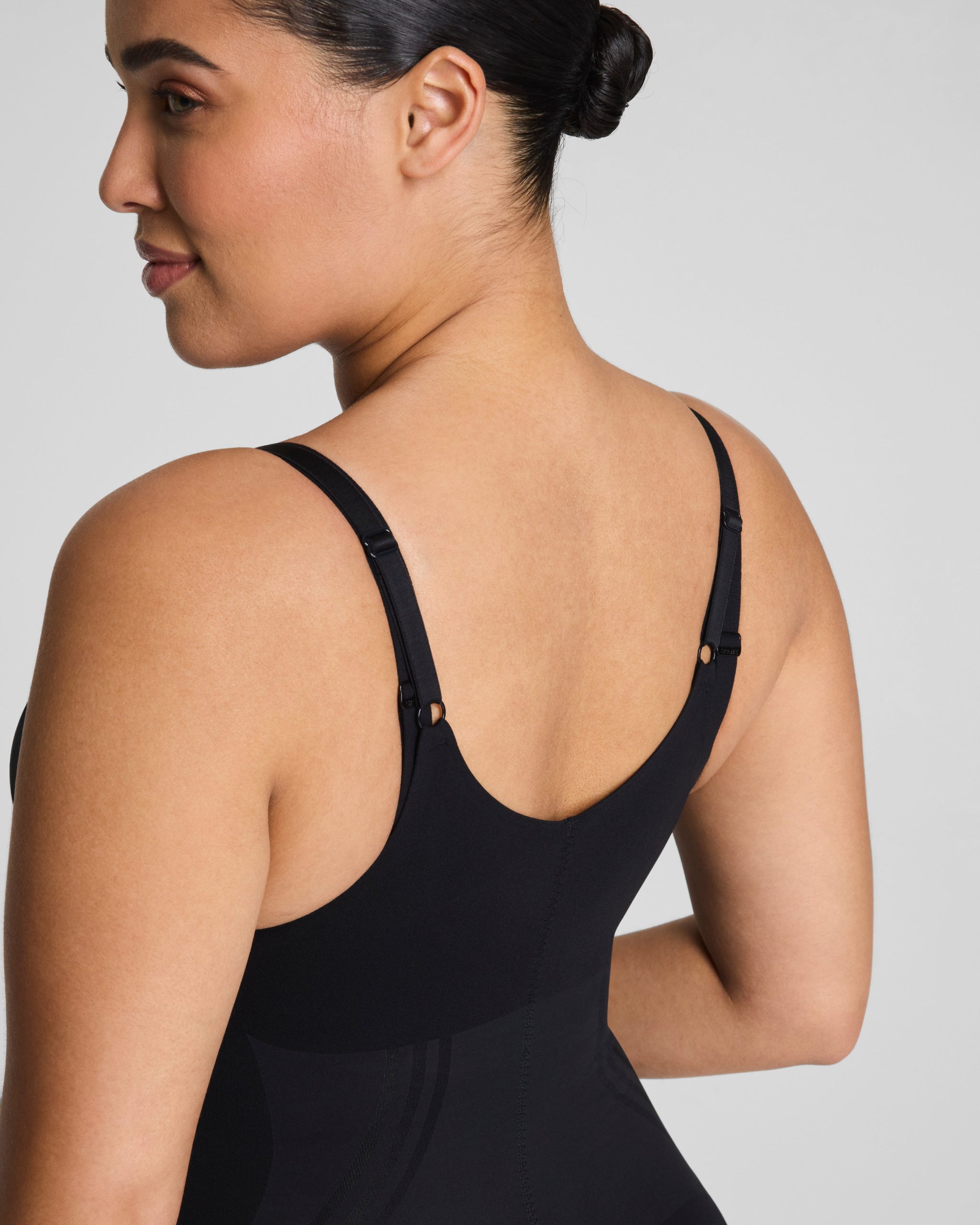 SPANXsculpt? GoFigure Open-Bust Bodysuit | Very Black - Image 4