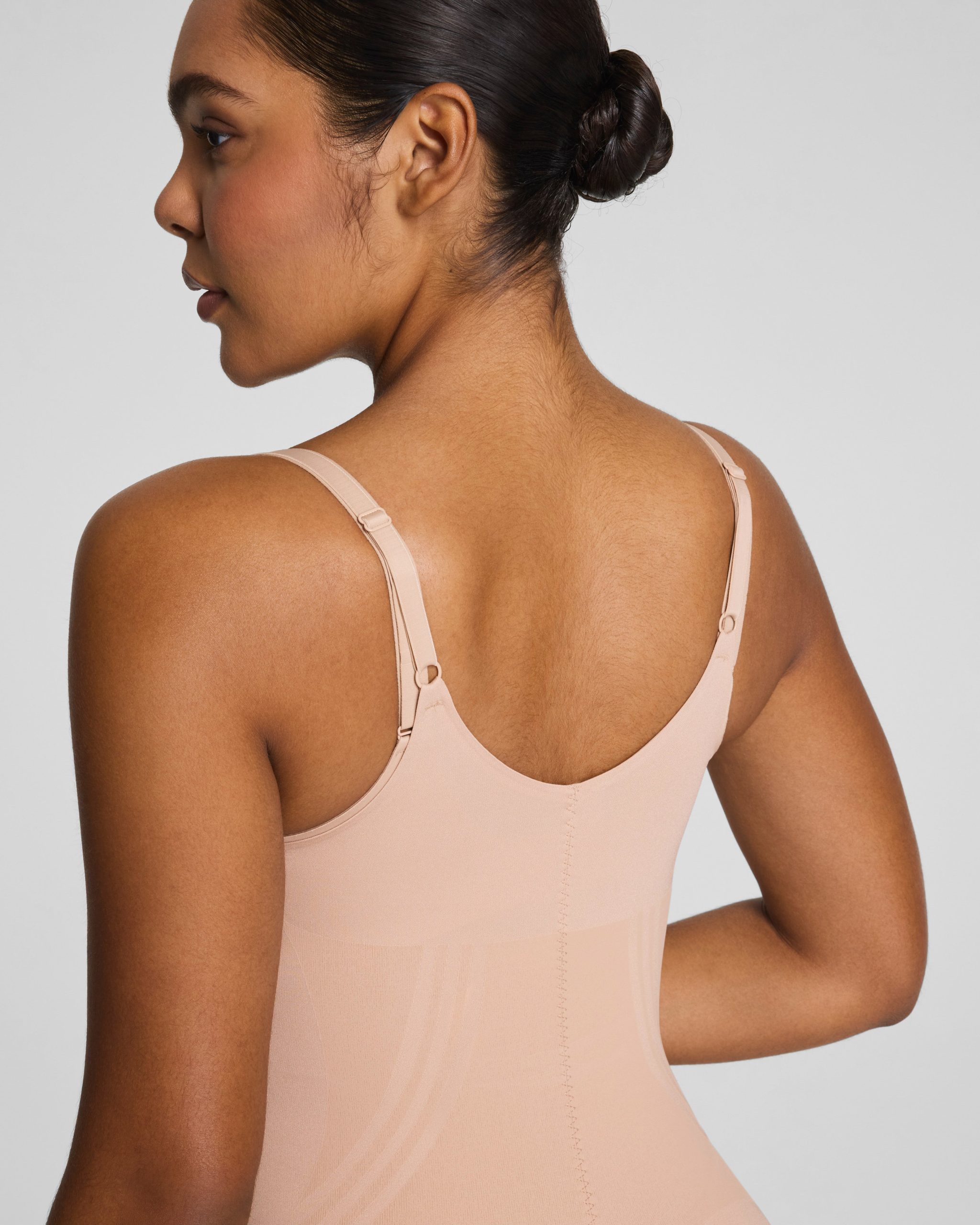 SPANXsculpt? GoFigure Open-Bust Mid-Thigh Bodysuit | Chai - Image 4