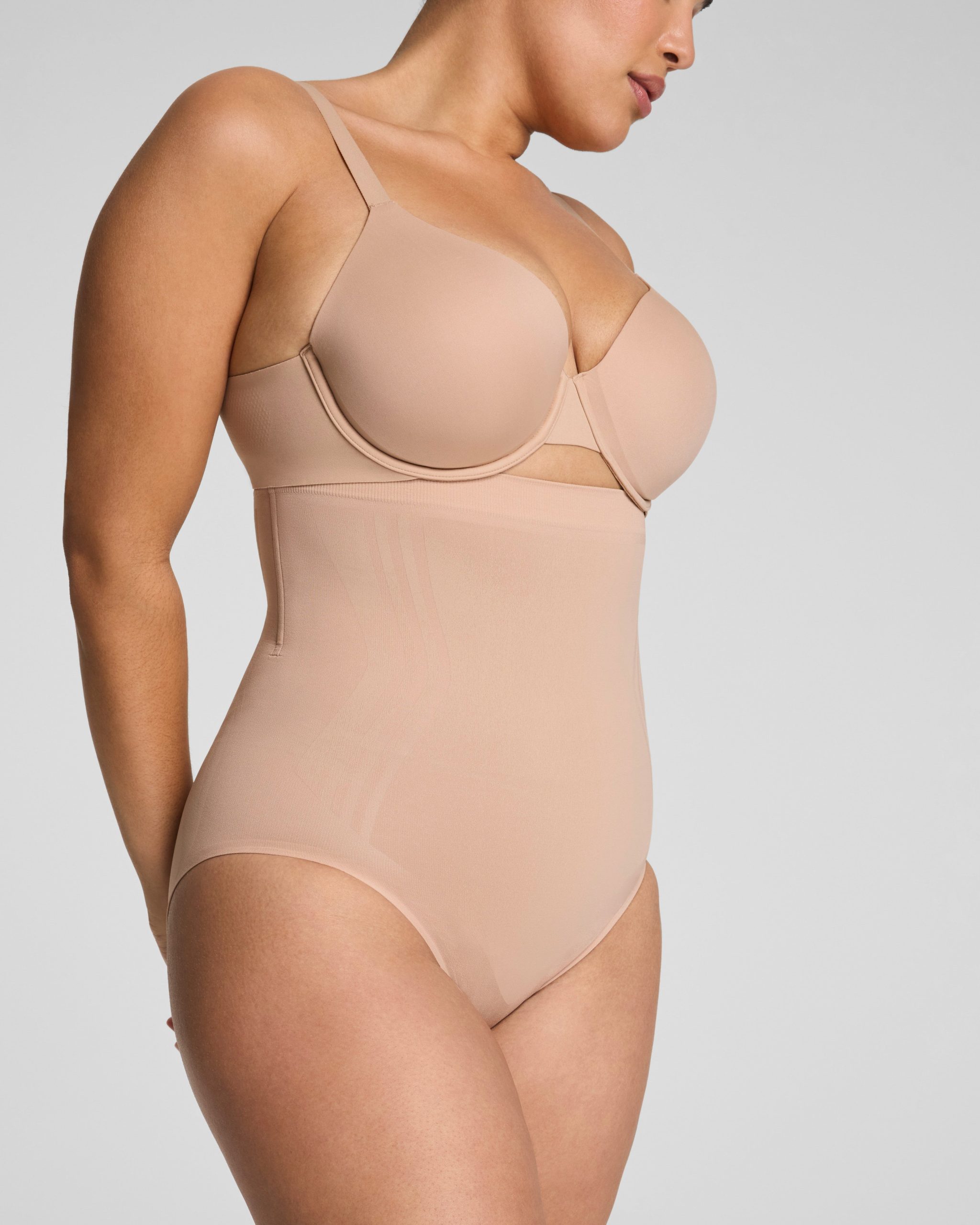 SPANXsculpt? GoFigure High-Waisted Brief | Chai - Image 3