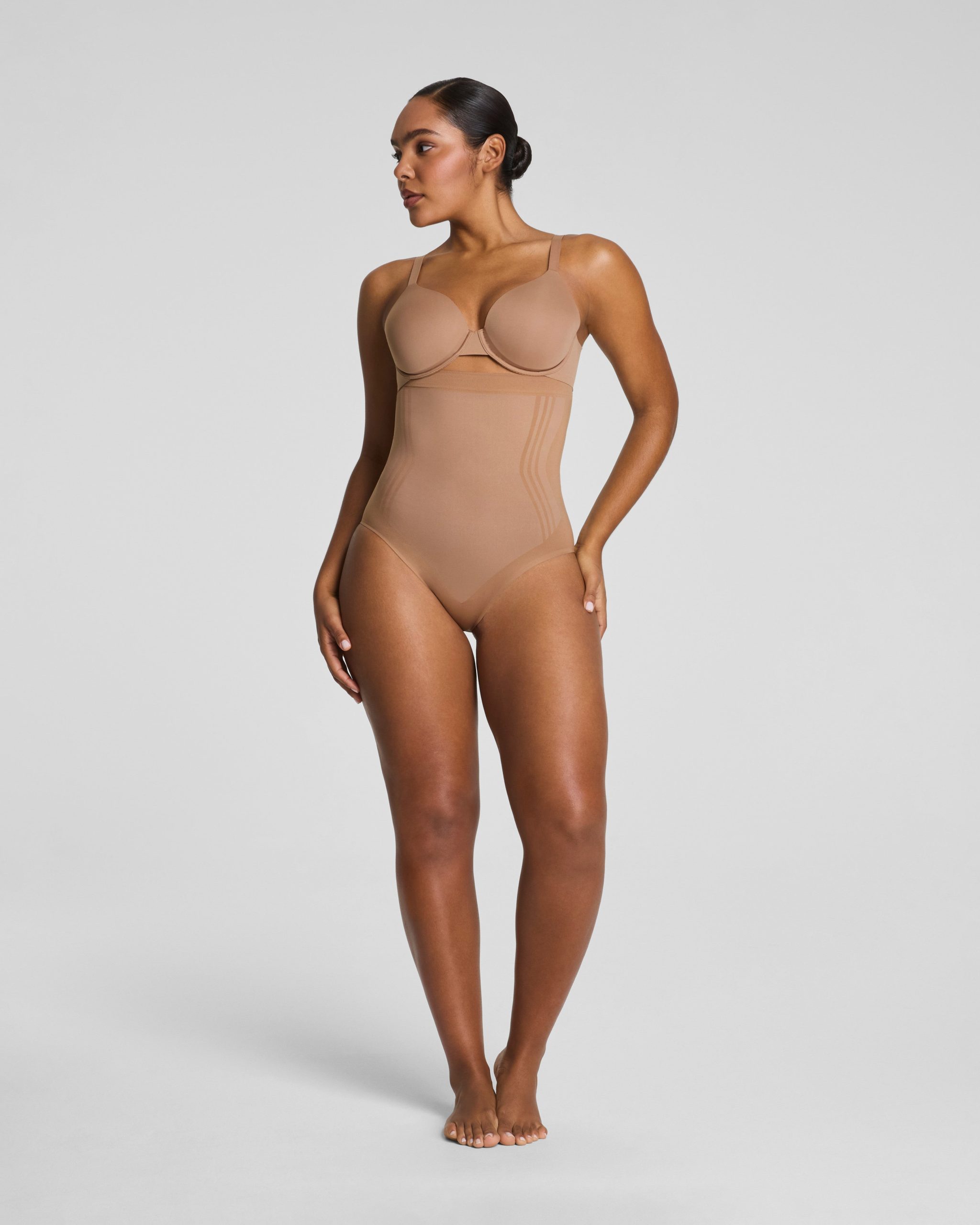 SPANXsculpt? GoFigure High-Waisted Brief | Cinnamon - Image 5