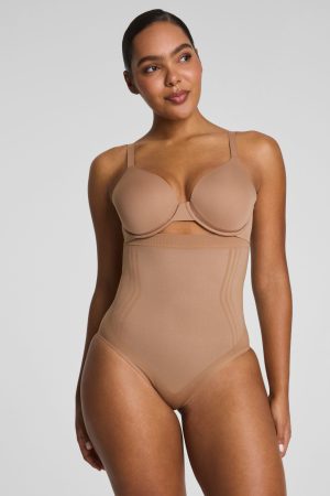 SPANXsculpt? GoFigure High-Waisted Brief | Cinnamon