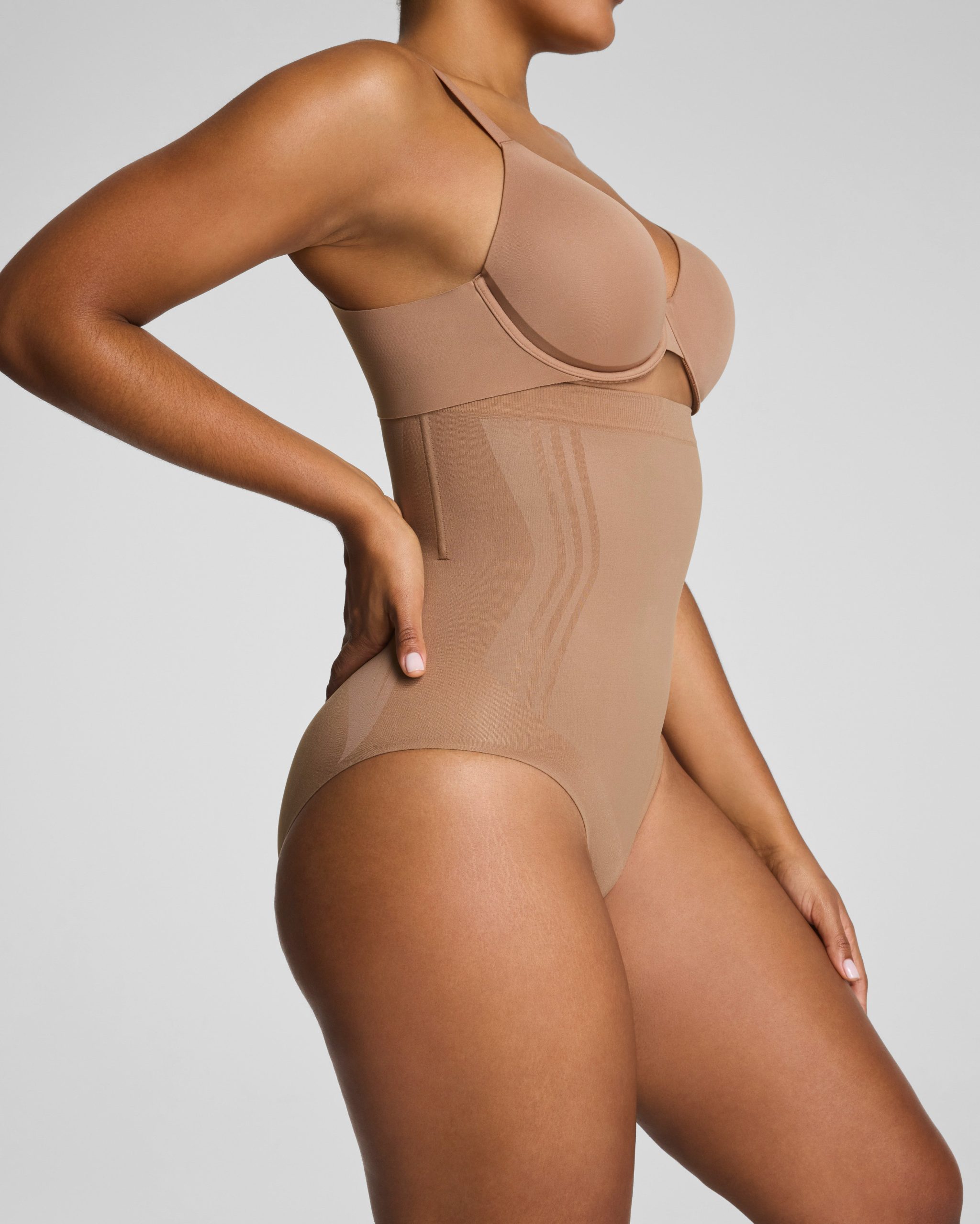SPANXsculpt? GoFigure High-Waisted Brief | Cinnamon - Image 3